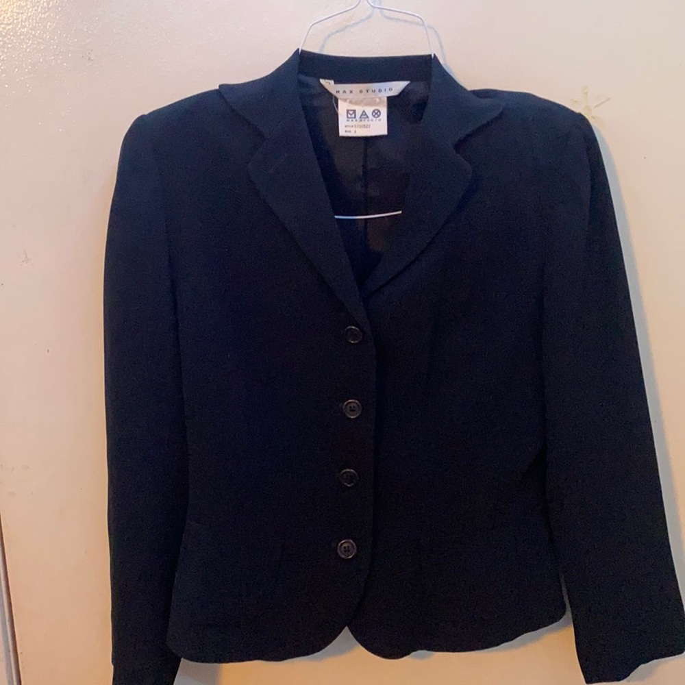 Max Studio Coat ‘ Black Size 4